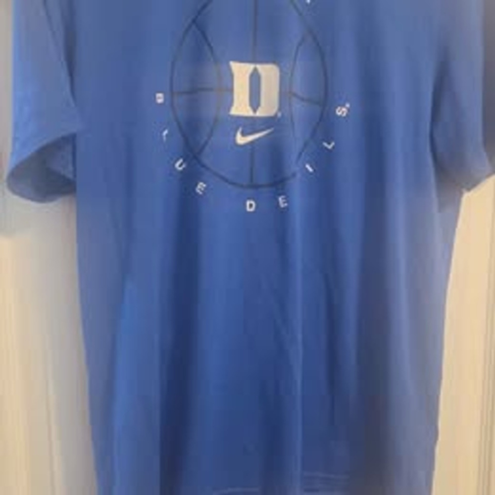 Nike Dri-FIT Duke Blue Devils Basketball T-Shirt mens Medium